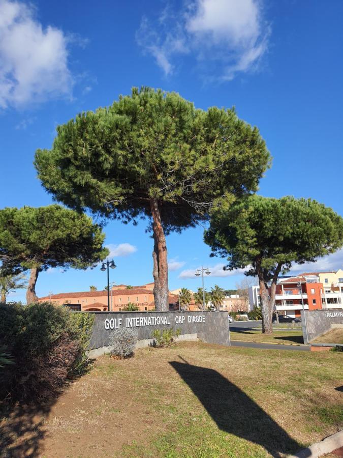 Studio 16 Le Cap D'Agde Avec Parking Prive Proche Du Centre Exteriör bild